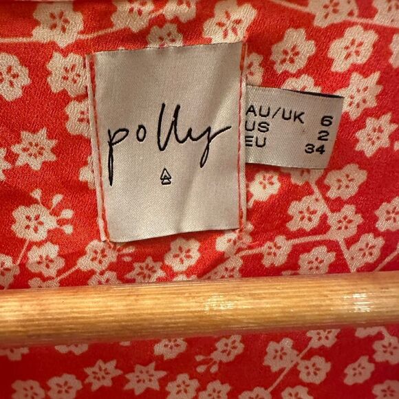 Princess Polly Women's Virgo Tie Front Short Sleev Romper sz2 - Picture 4 of 6